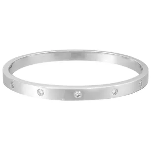 18k Gold & Diamond Bangle - 0.45ct