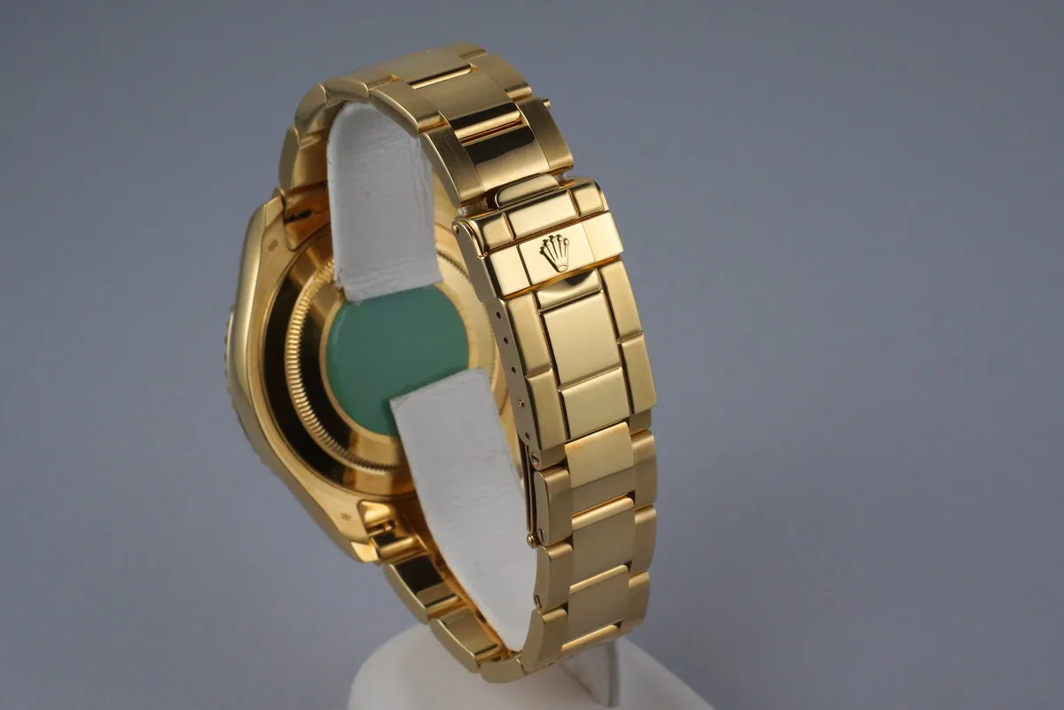 1998 Rolex YG Yacht-Master 16628B with Box and Papers