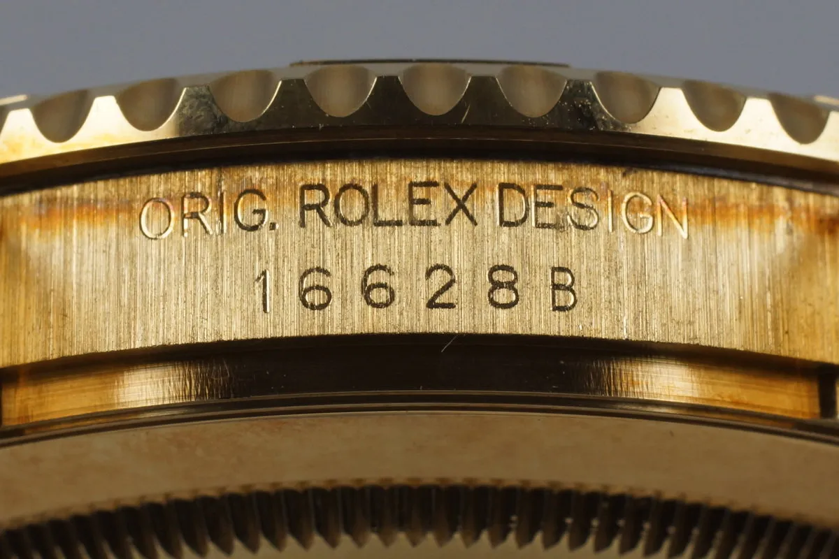 1998 Rolex YG Yacht-Master 16628B with Box and Papers
