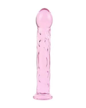 230403 - Lucent Pinky Swirls Glass Massager