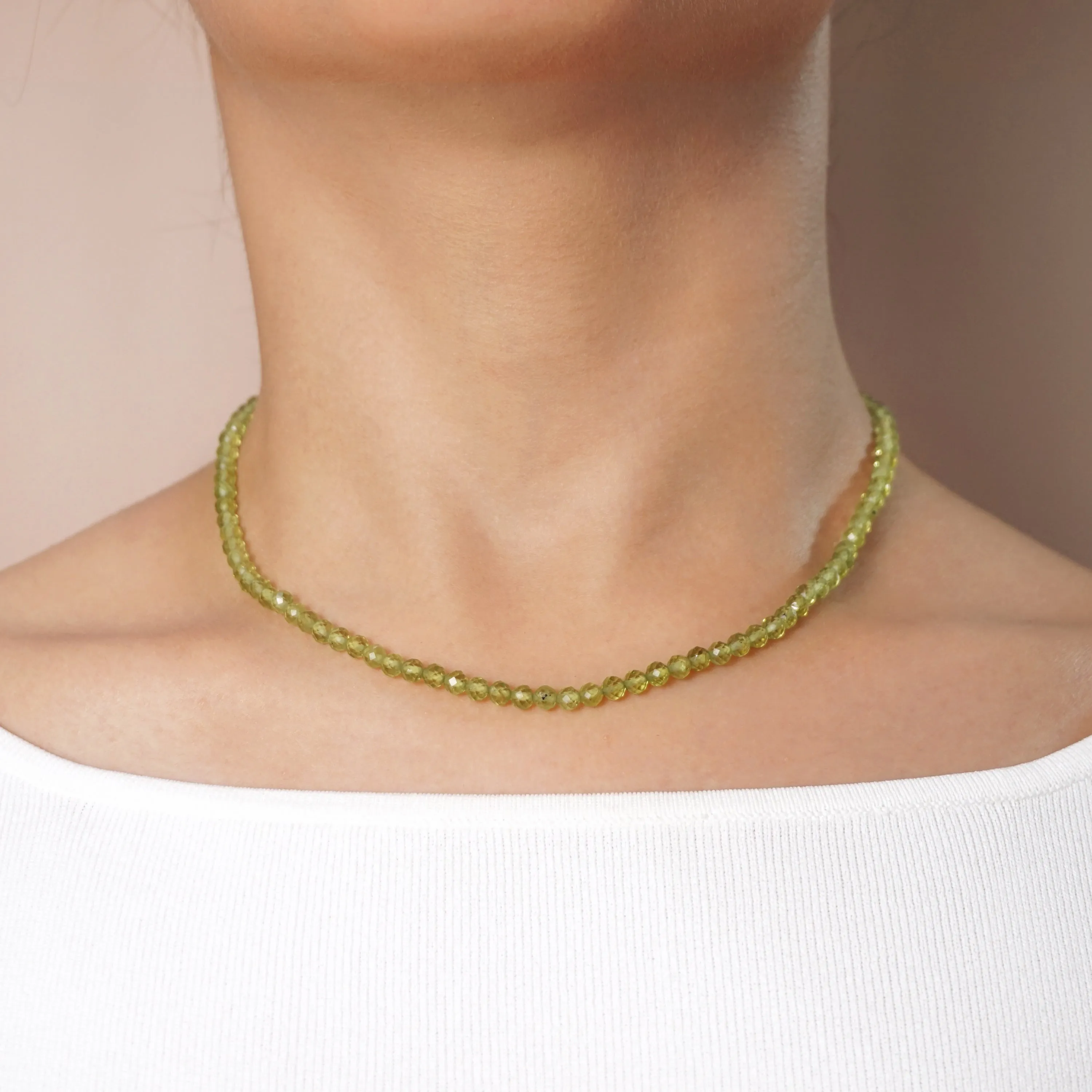 A-Grade Peridot Faceted 4.5mm