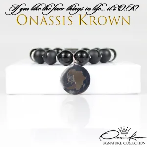 African Queen Charm Bead Bracelet