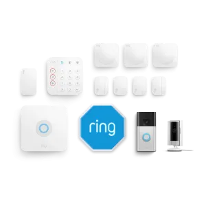 Alarm, Indoor Camera 2nd Gen   Battery Video Doorbell Pack - L (with siren)