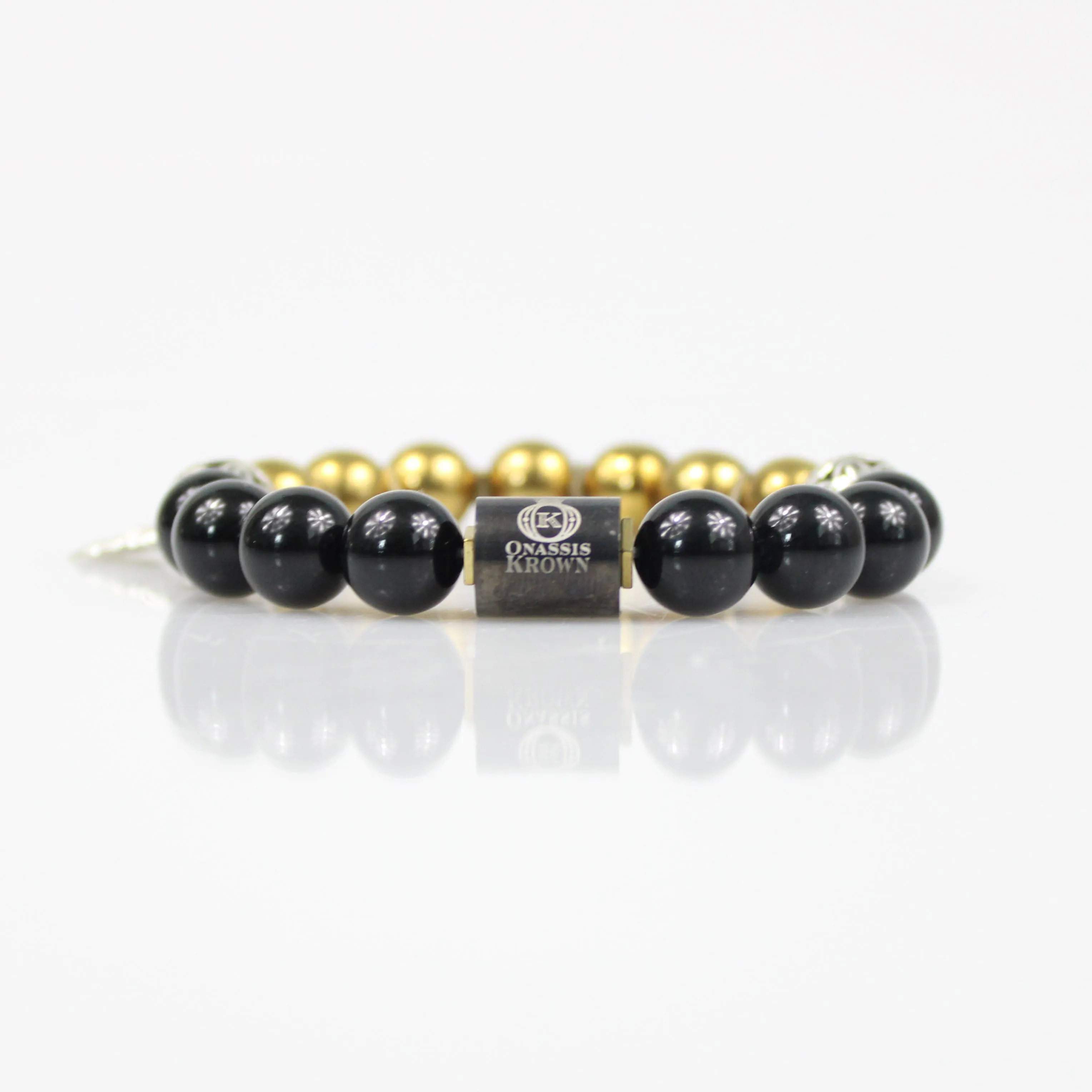 Alpha Ape Charm Bead Bracelet