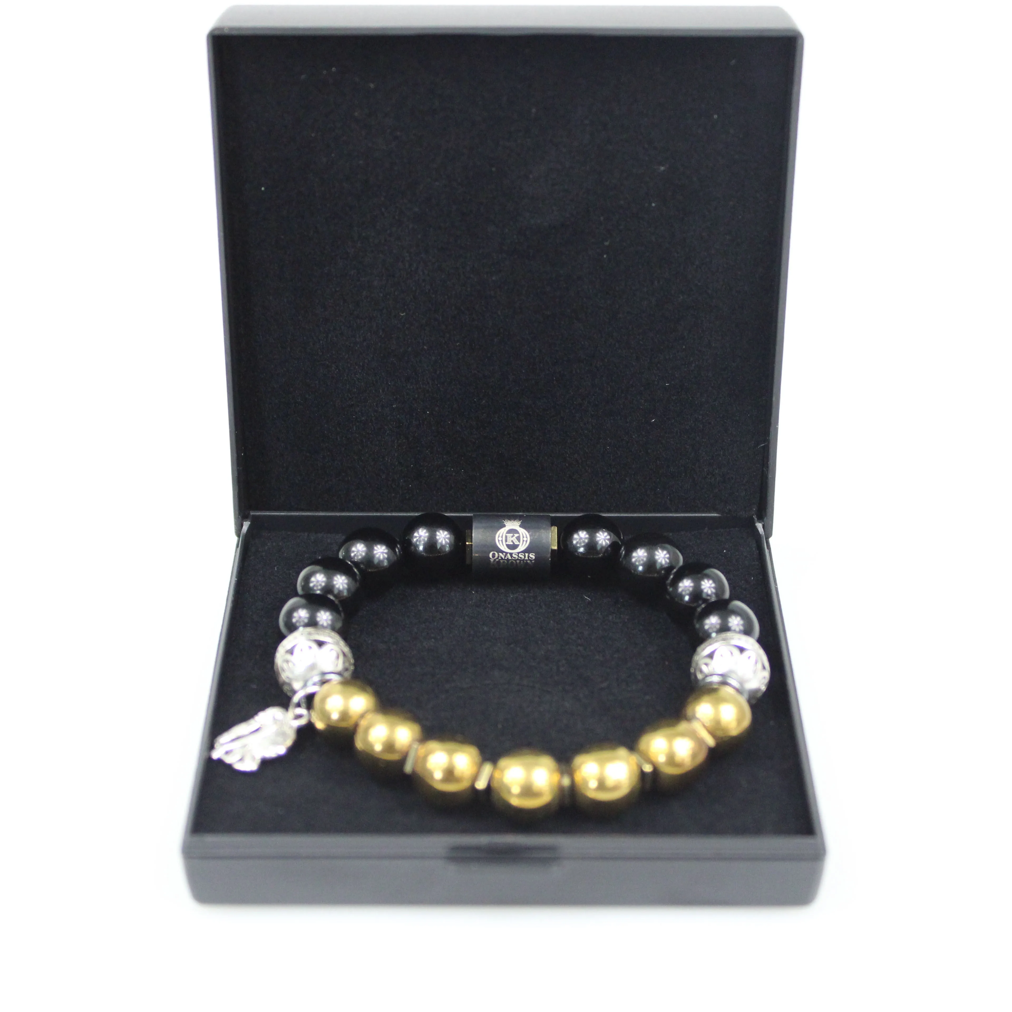 Alpha Ape Charm Bead Bracelet