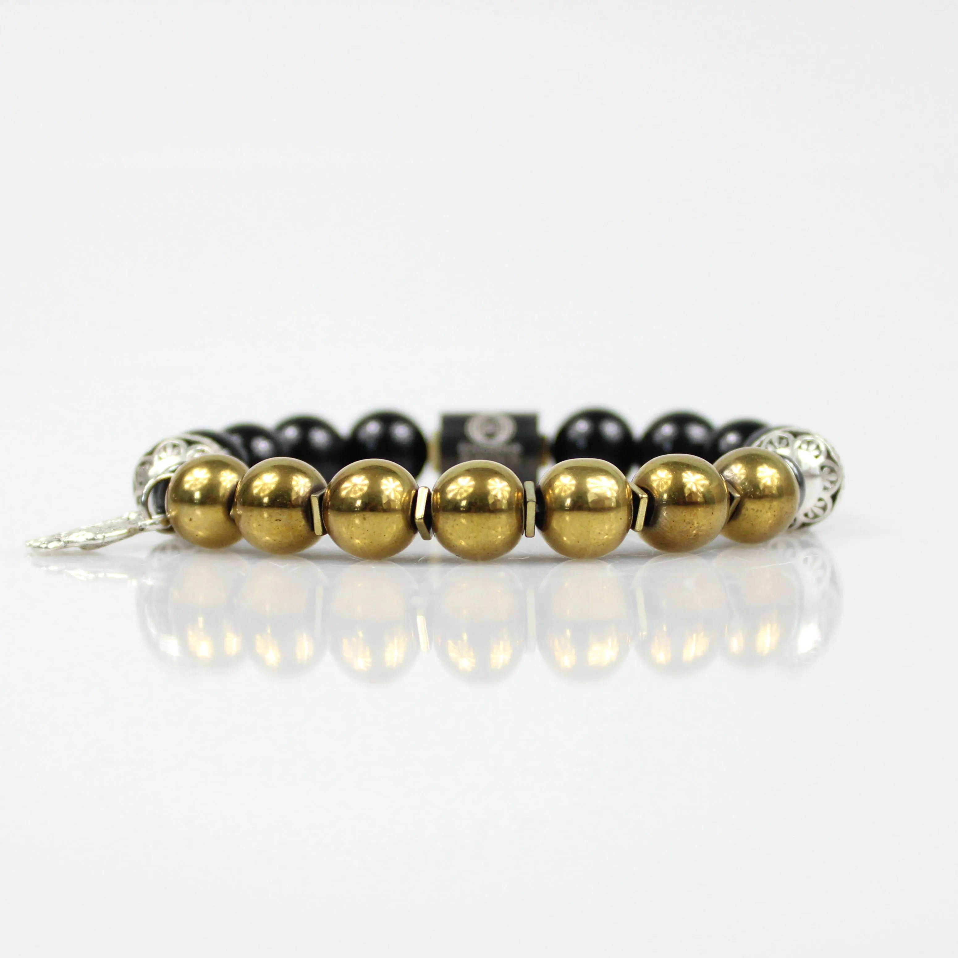 Alpha Ape Charm Bead Bracelet