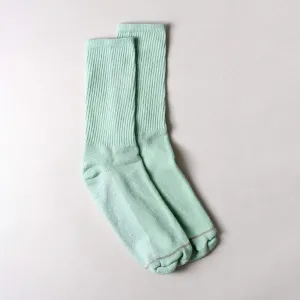 American Trench Silver Crew Socks