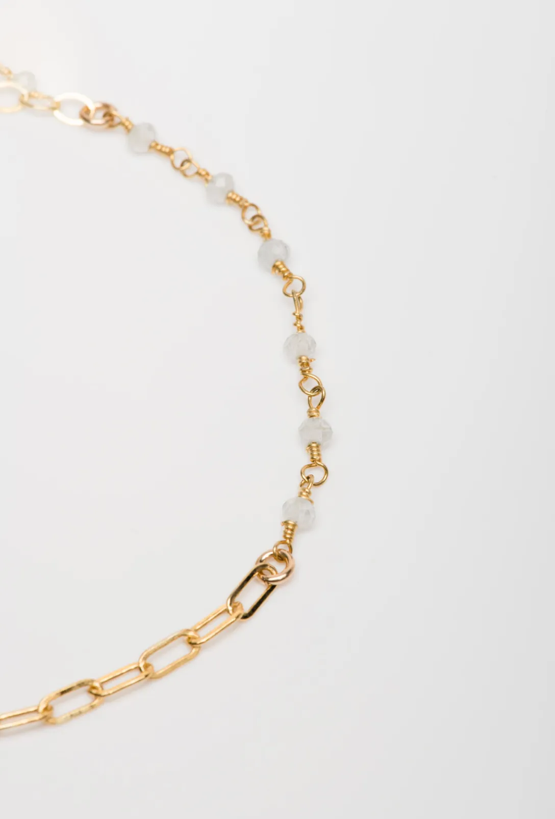 Aquamarine Duet Bracelet