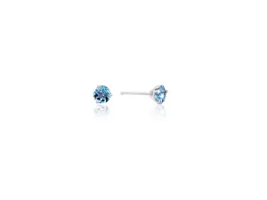 Aquamarine Stud Earrings