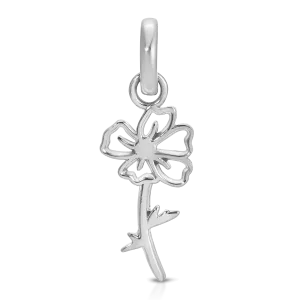 August Peridot Birthstone Charm - Flower (Poppy) (Rewards Store)