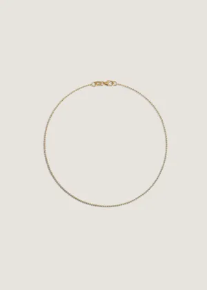 Beaded Chain Anklet