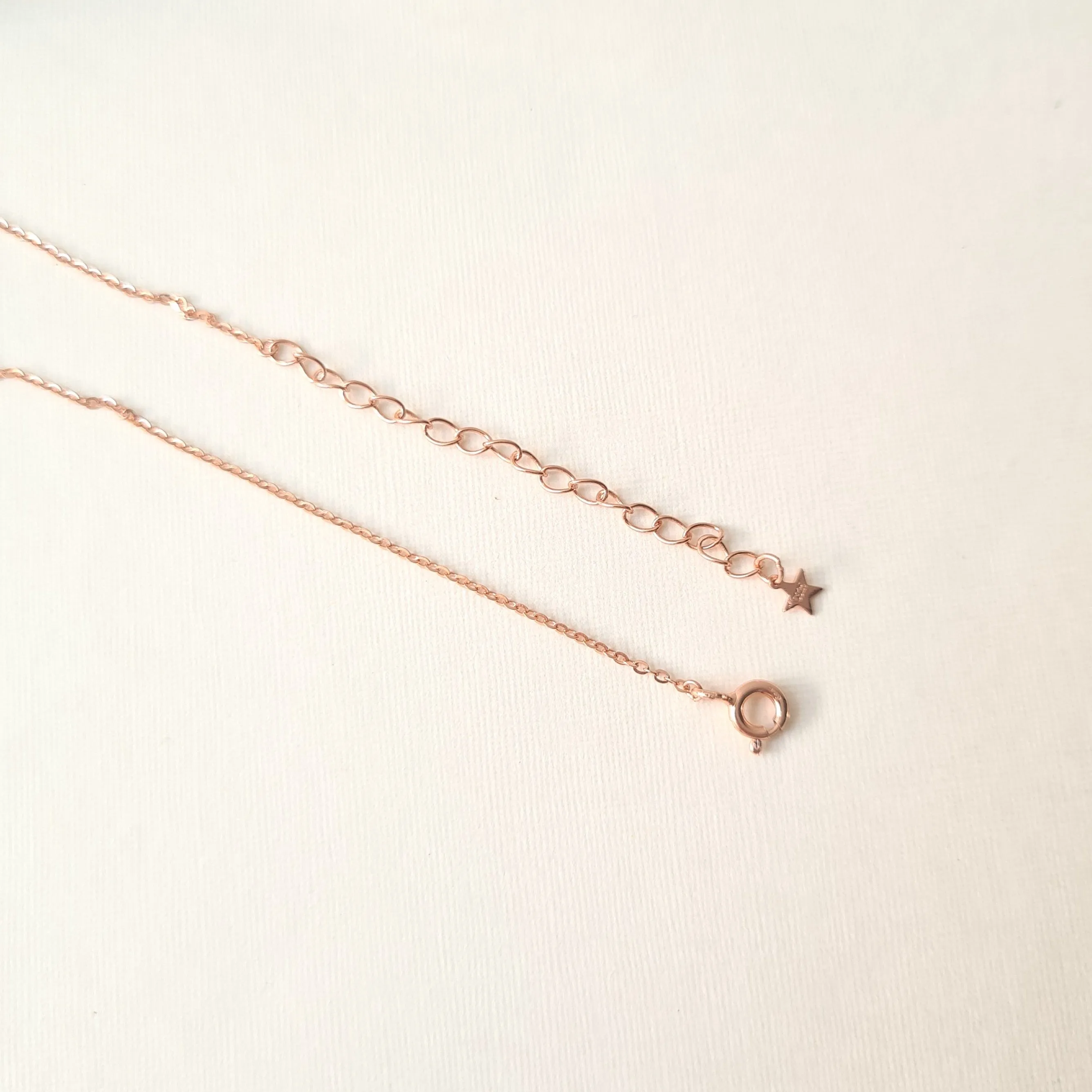 Birthstone Necklace 925 Silver