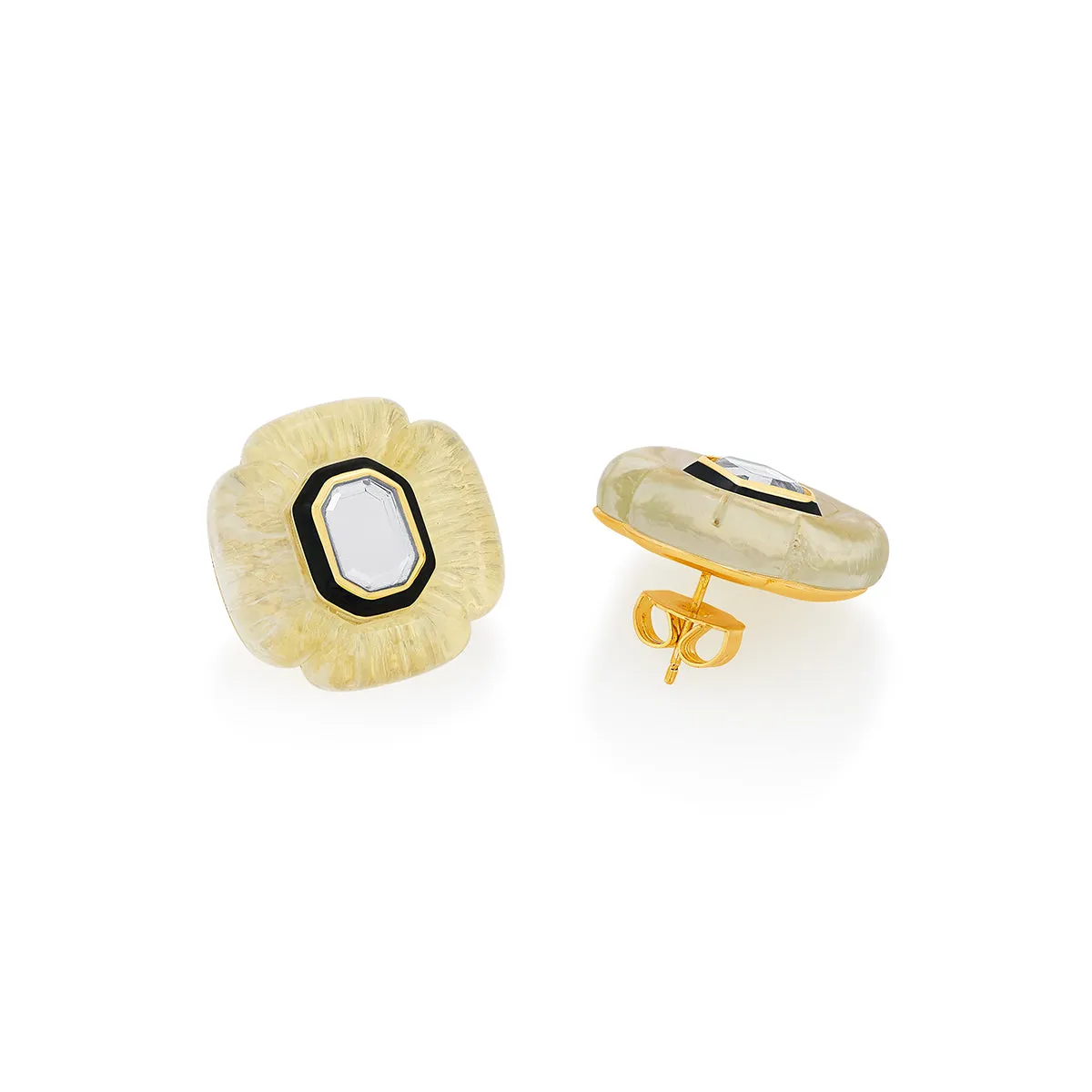 Bougie Mirror Mismatched Resin Studs