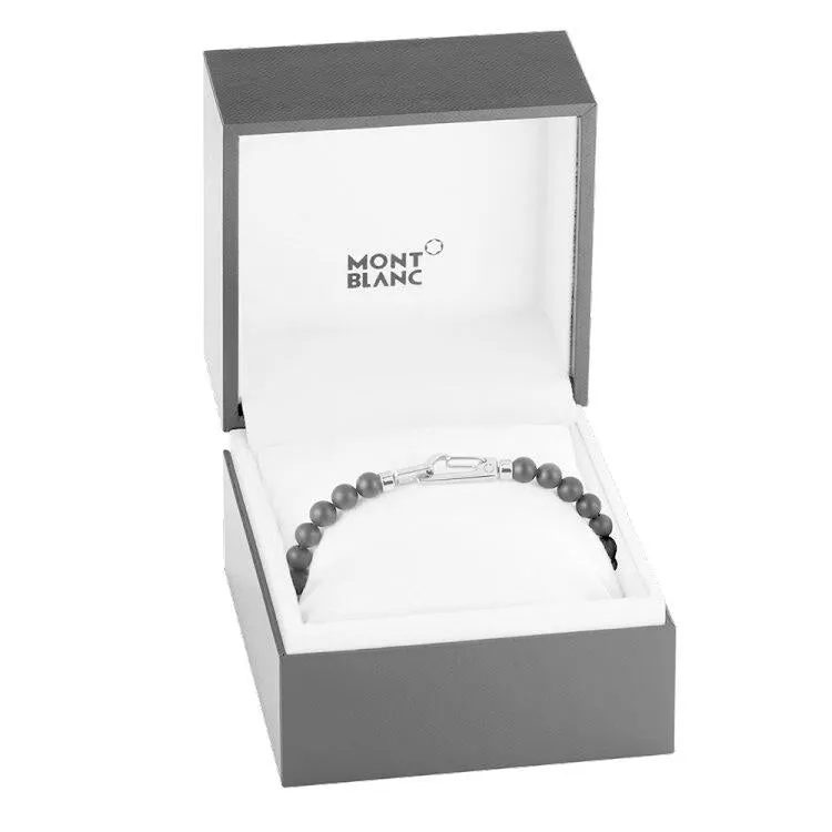 Bracelet homme Wrap Me en perle d'onyx