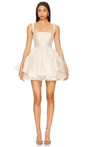 Bronx and Banco Tiara Dress in Cream