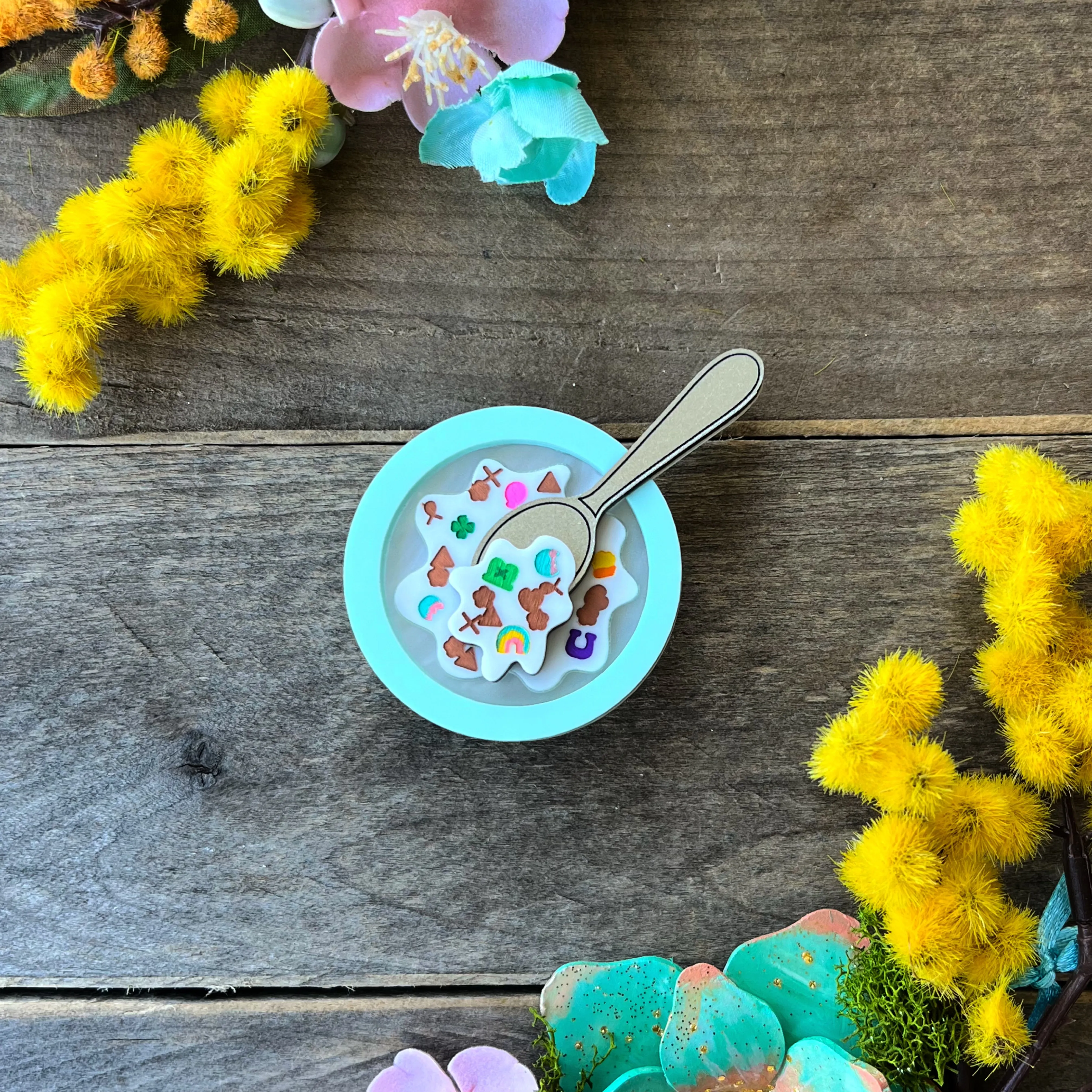 Cereal Brooch