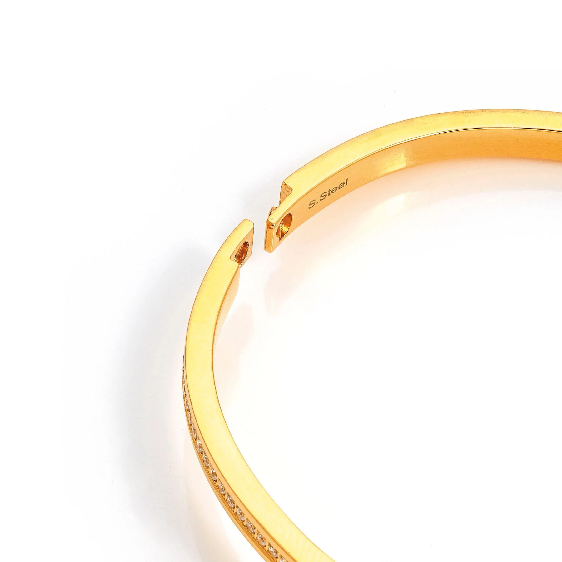 Composable Classic Pastel Stripe Heart Link - Silver - 330204/37