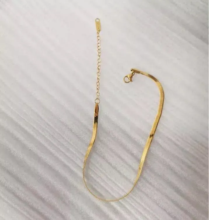 Eyekandy Herringbone Anklet