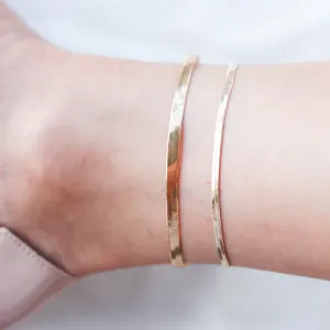 Herringbone Anklet
