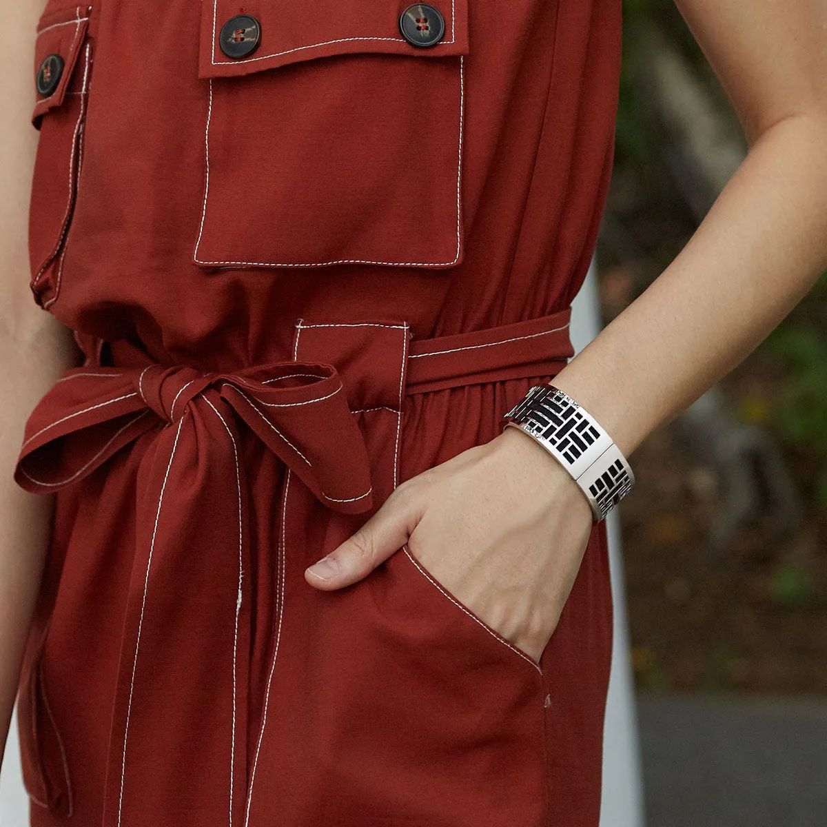 Huế Bangle - Mangosteen Red