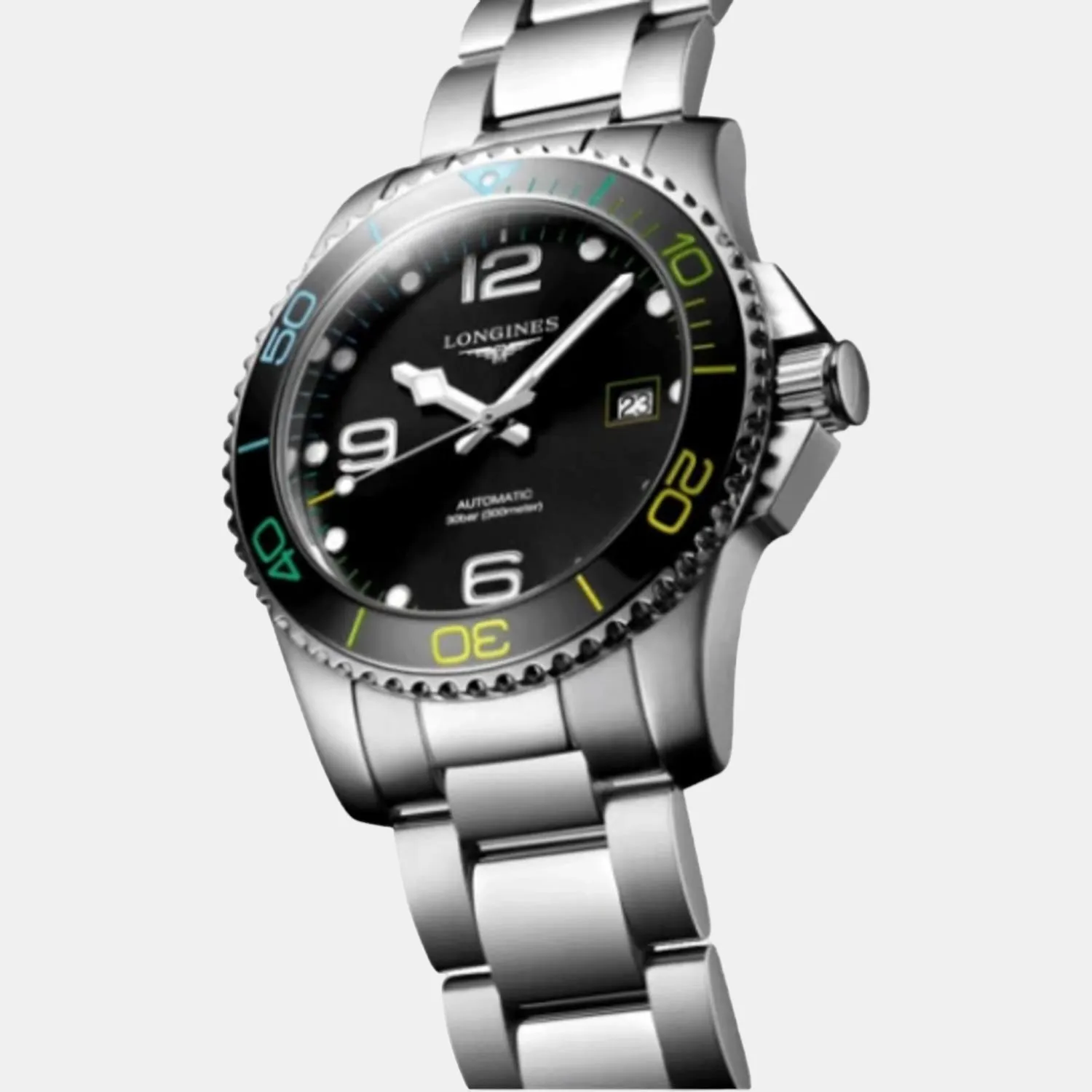Hydroconquest Men Analog Stainless Steel Watch L37814596
