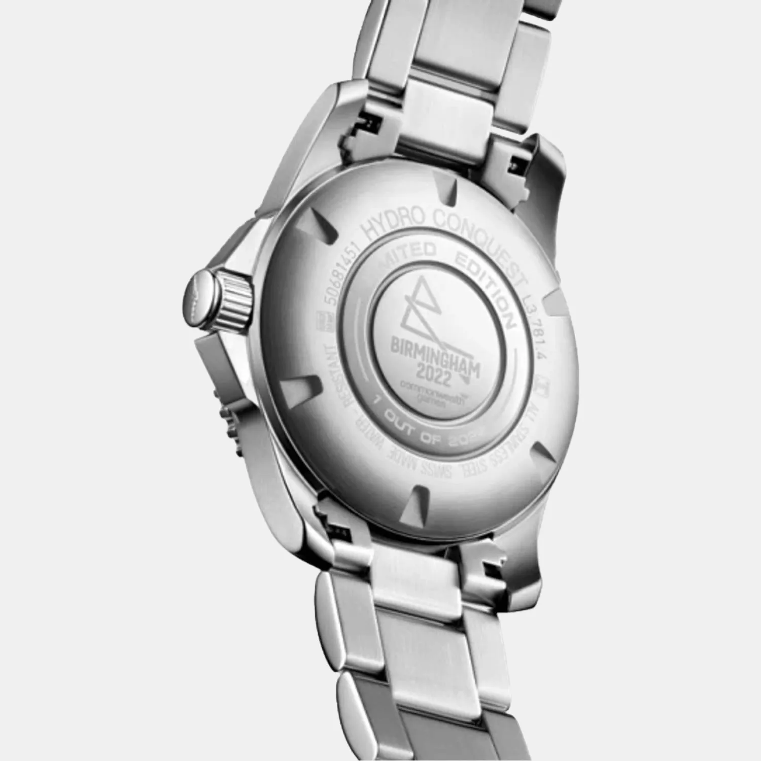 Hydroconquest Men Analog Stainless Steel Watch L37814596
