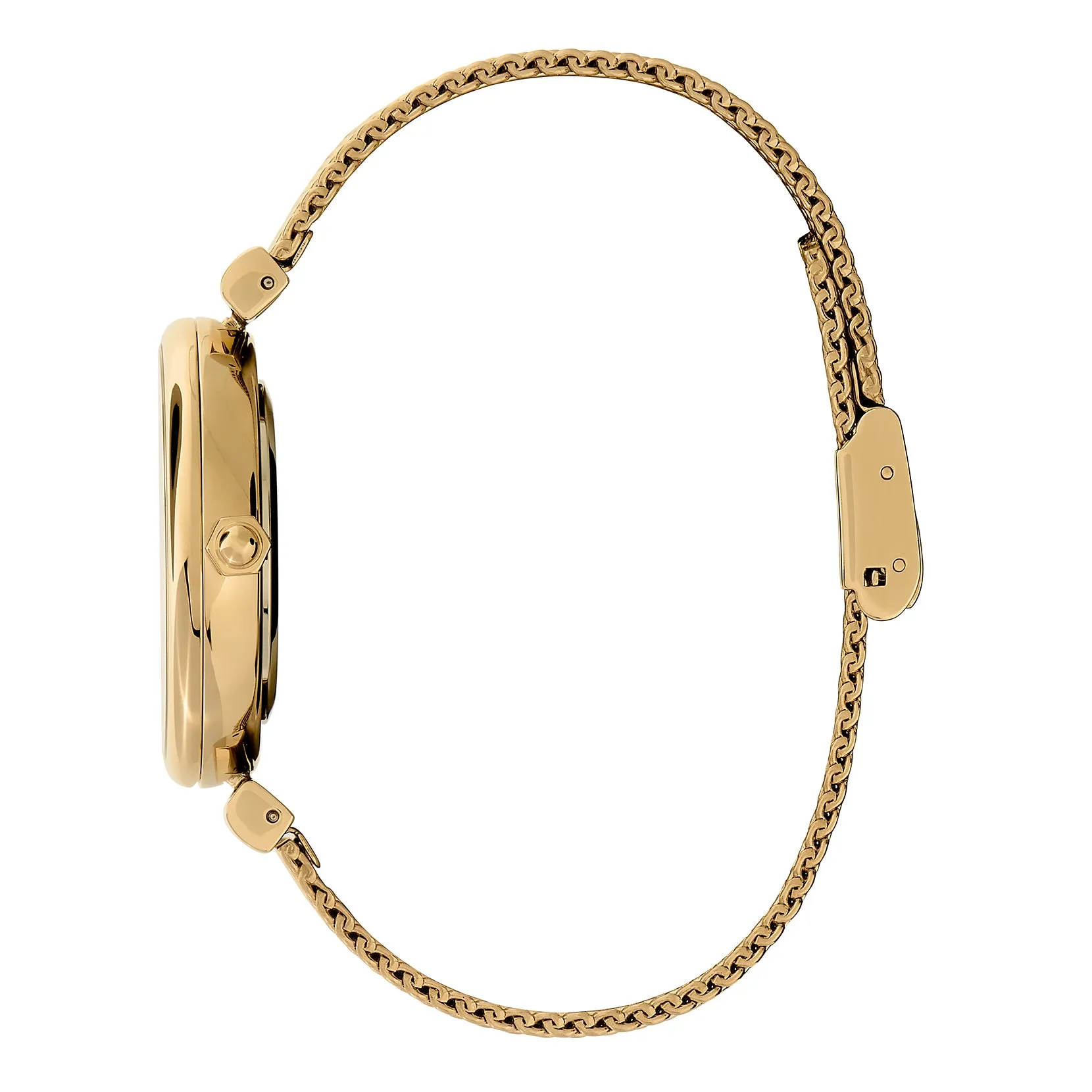 Ladies 36mm Minima Bee T-Bar Gold Mesh Watch (24000096)