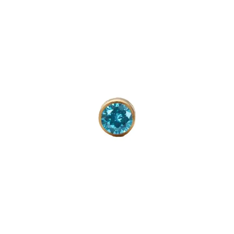 March Aquamarine Charm
