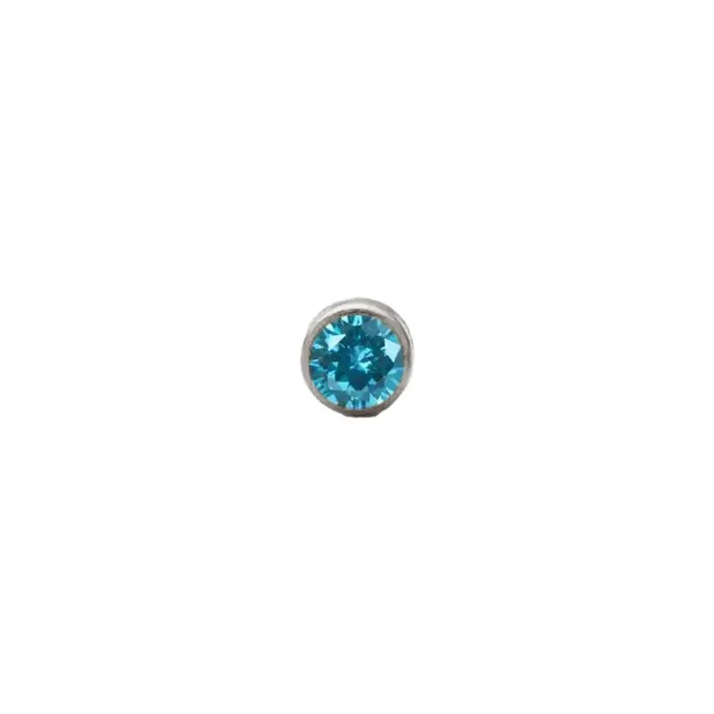 March Aquamarine Charm