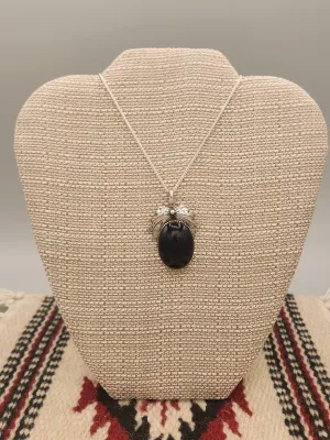 ONYX NECKLACE  - N.S.
