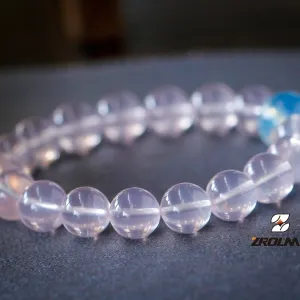 Pale pink crystal beaded bracelet-ZROLMA(SC2024921001)