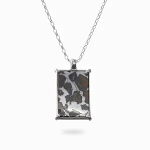 Pallasite Meteorite Necklace