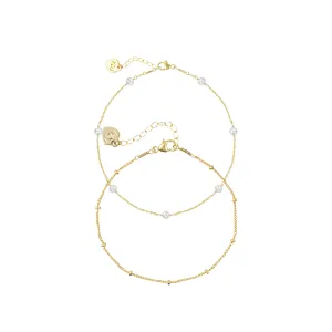 Pearl Anklet Set