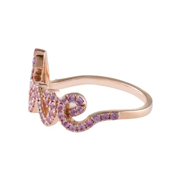 Pink Love Ring