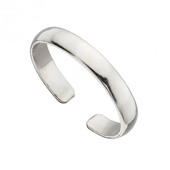 Plain Silver Toe Ring R3777