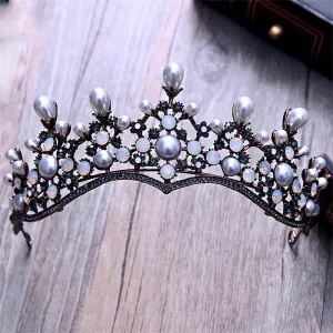"Sadarah" - Baroque Vintage Bridal Tiara