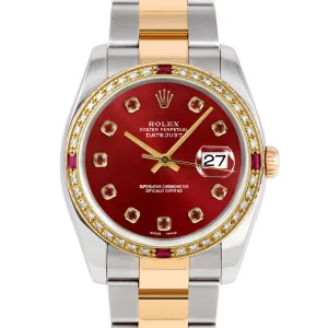 Rolex Datejust 36mm | 116233-RED-RBY-AM-4RBY-OYS