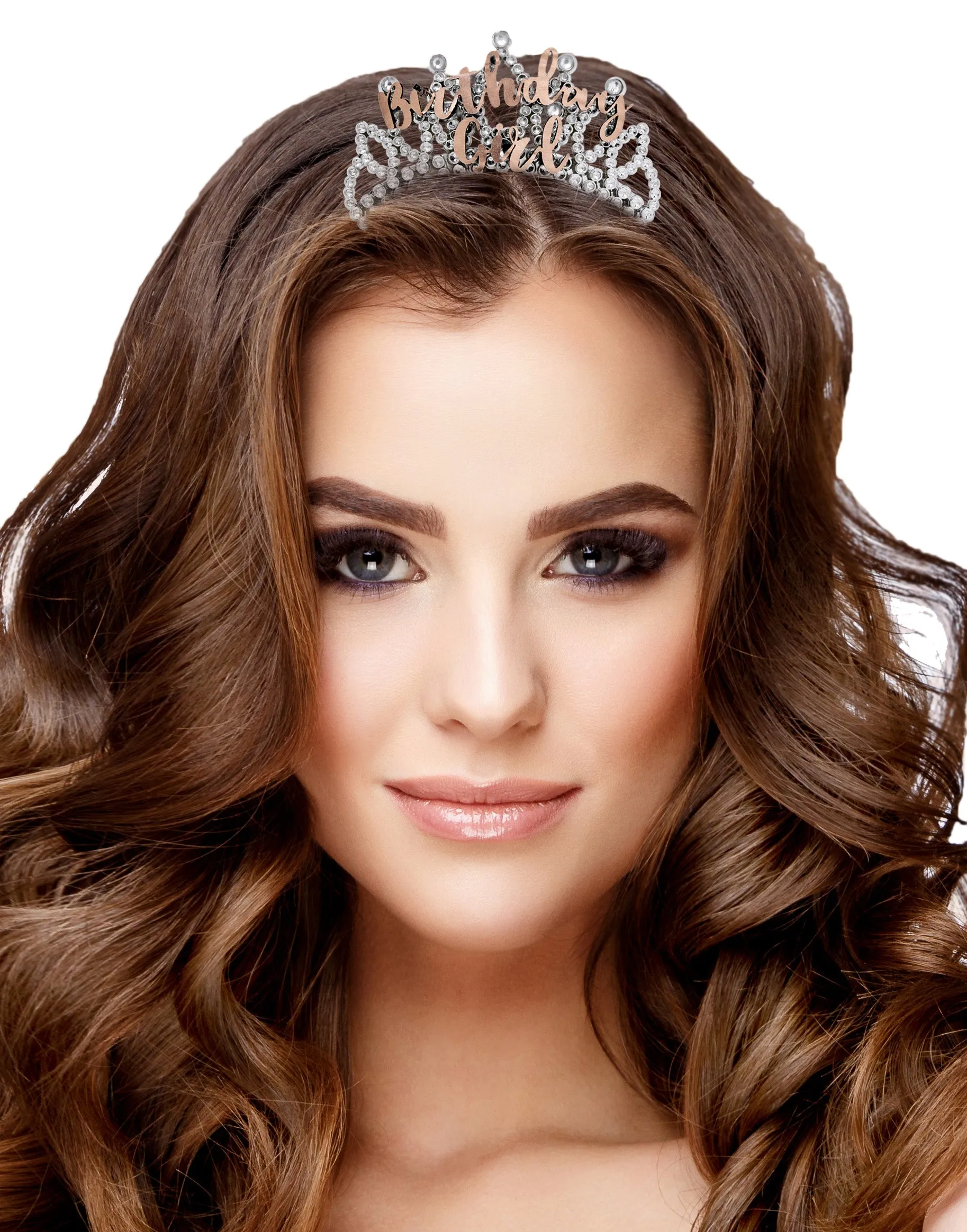 Rose Gold Birthday Girl Tiara