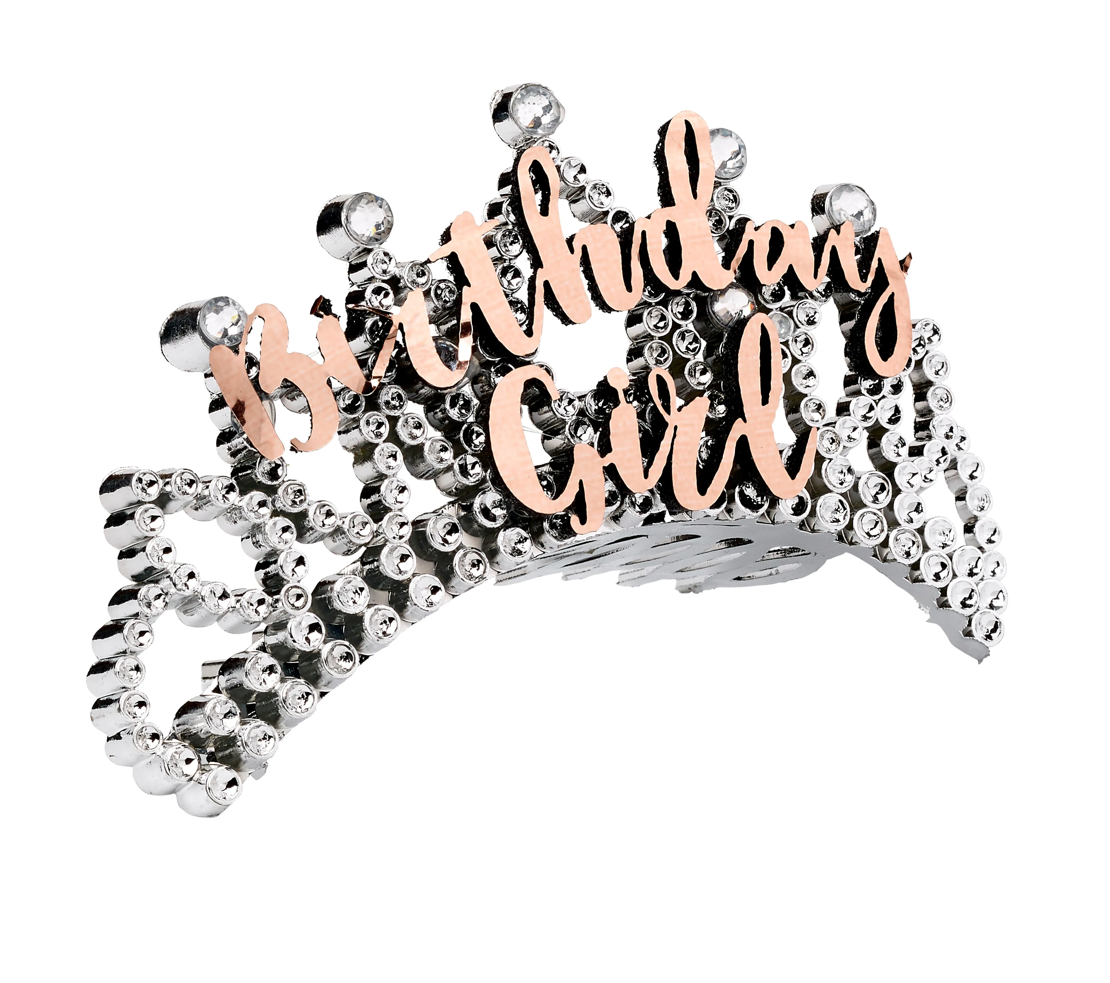 Rose Gold Birthday Girl Tiara