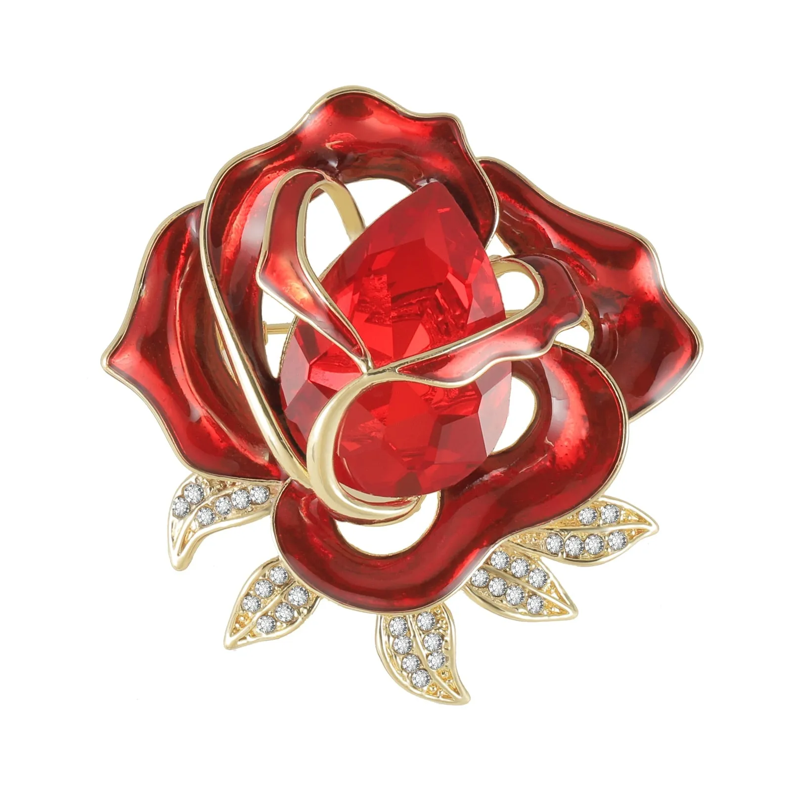 Royal Blue  Bouquey coat brooch