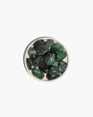 Ruby-in-Zoisite Tumbled Healing Crystal – Positivity/Upliftment