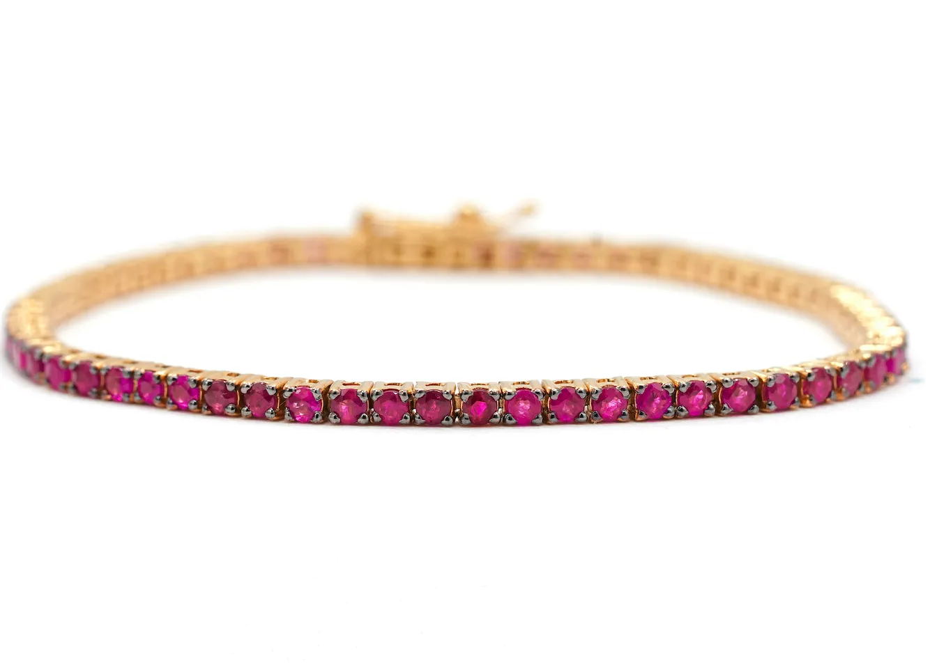 Ruby Tennis Bracelet.
