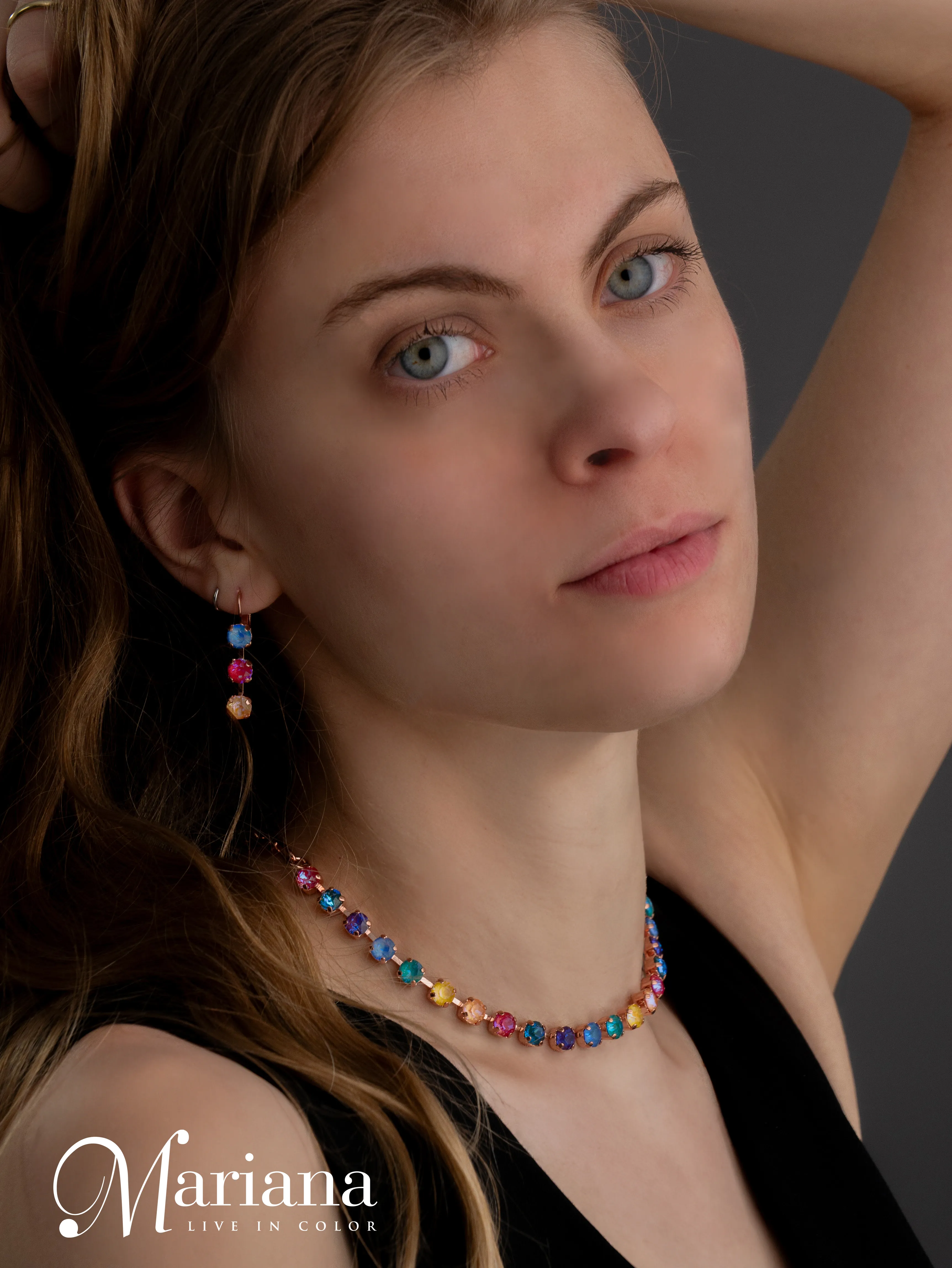 Small Everyday Necklace in "Candy"  *Custom*