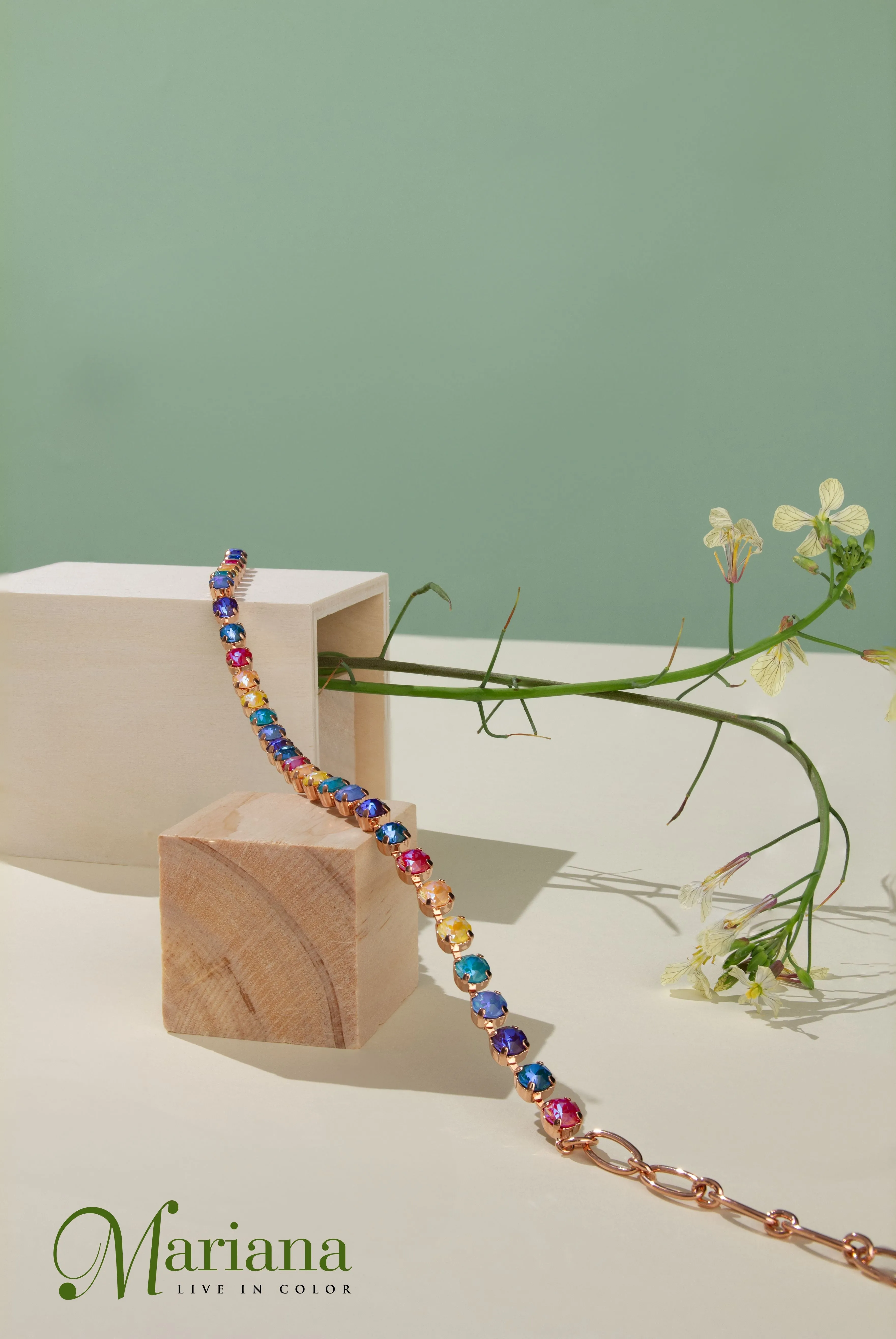 Small Everyday Necklace in "Candy"  *Custom*
