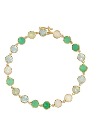 Small Green Multi Mixed Bracelet