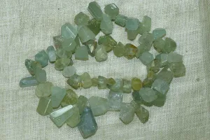 Strand of Aquamarine Gemstones
