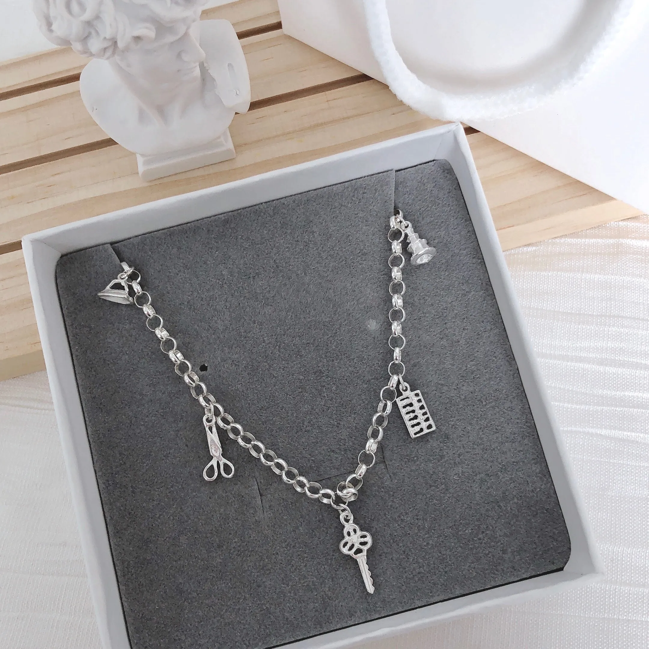 Wealth and Luck Charm Anklet