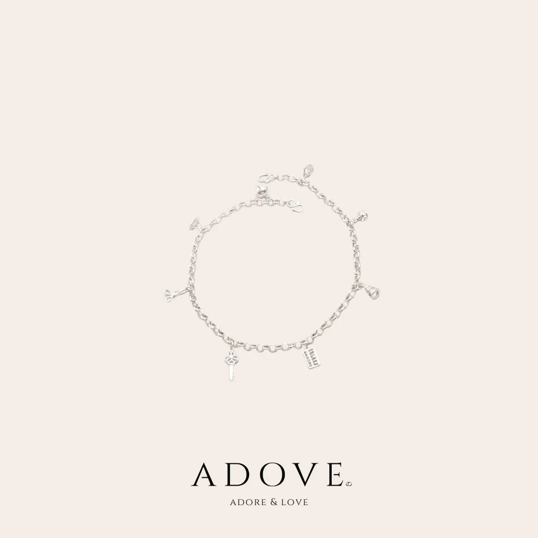 Wealth and Luck Charm Anklet