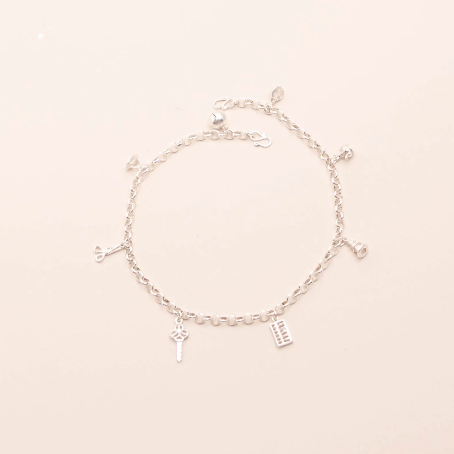 Wealth and Luck Charm Anklet